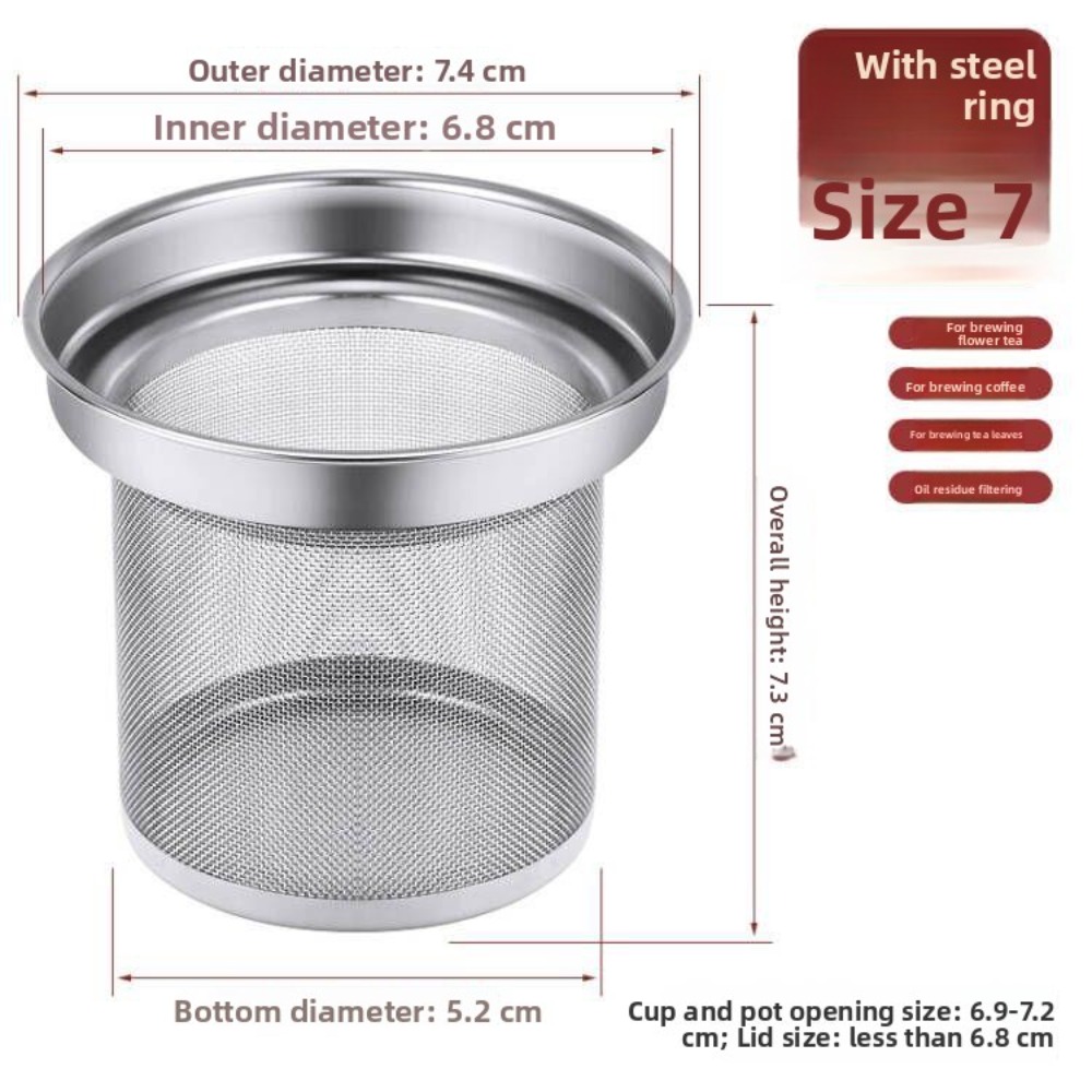 Coffee Tea Replacement - New Stainless Steel Tea Strainer Multifunction