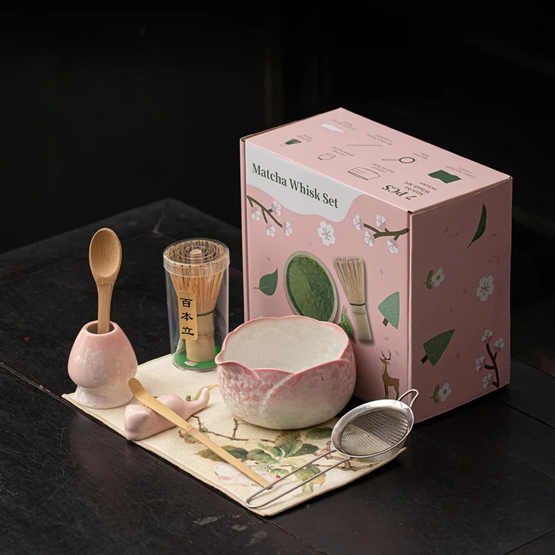 Matcha Whisk Set - Matcha Set Matcha Whisk Set, Ceramic