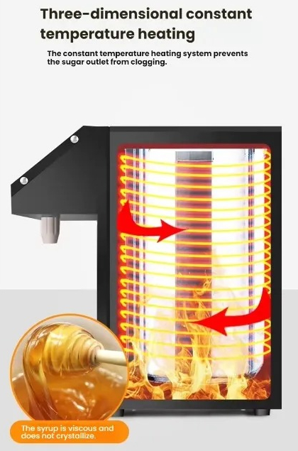 Commercial Automatic Sugar Syr - Coffee Tea Machine recension och pris