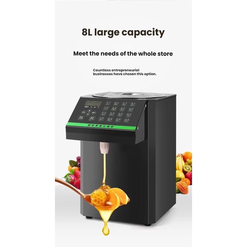Commercial Automatic Sugar Syr - Coffee Tea Machine recension och pris