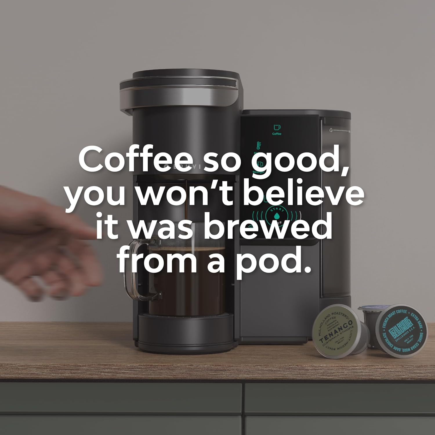 Single-Serve Coffee Maker Bund - Coffee Tea Espresso Machines recension och pris