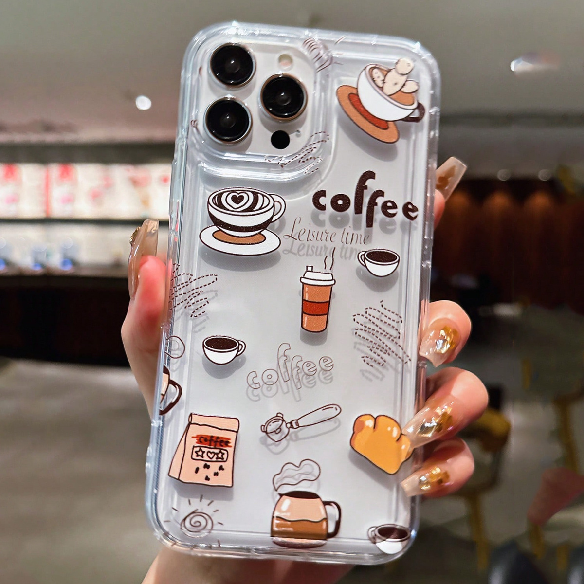Coffee Milk Tea Design Pattern - Coffee Tea Etc recension och pris