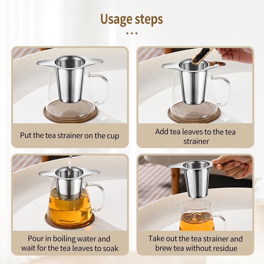 304 StainlessSteel Loose Leaf  - Coffee Tea Leaf recension och pris