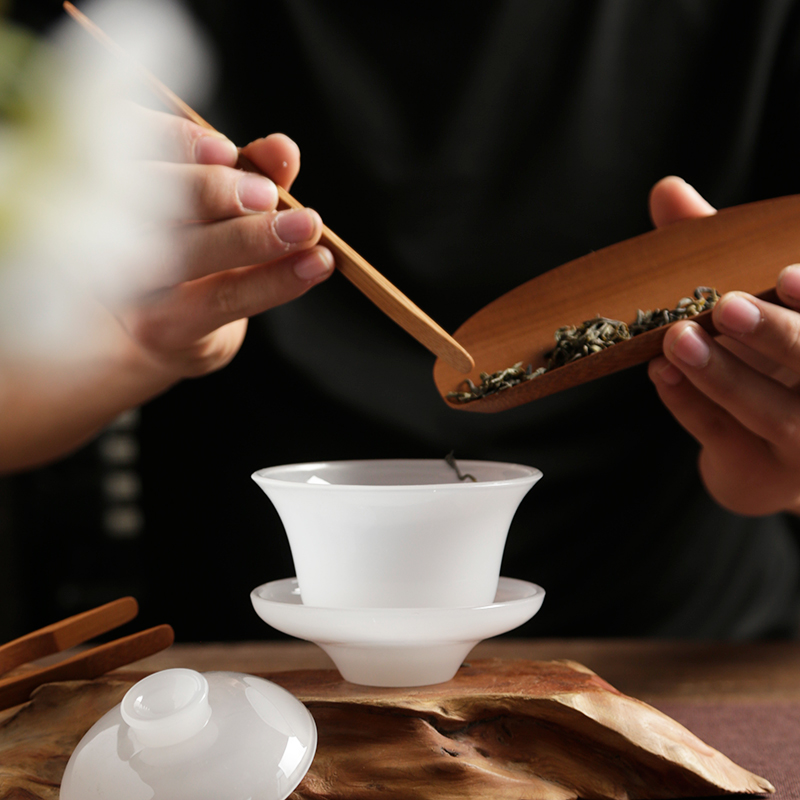 3pcs/set ceramic tea spoon lea - Coffee Tea Leaf recension och pris