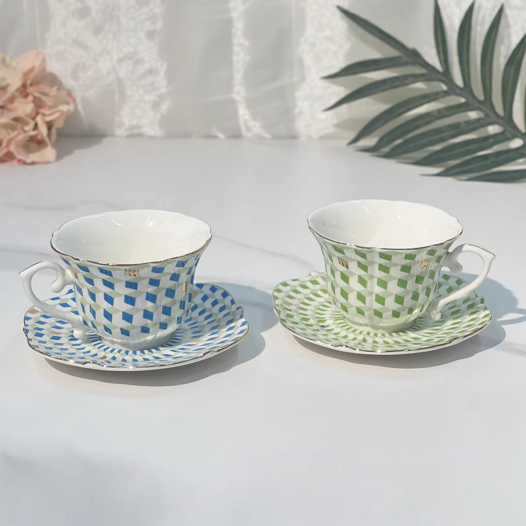 Light Luxury Blue and Green Co - Coffee Tea Green recension och pris