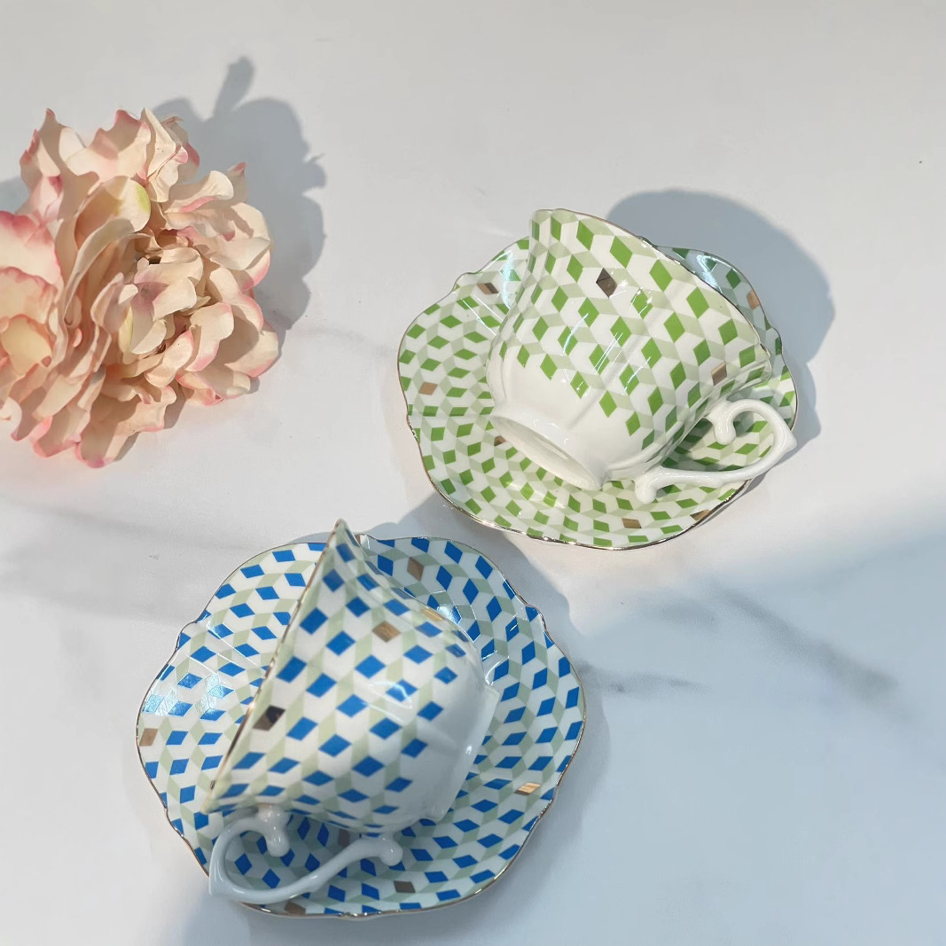 Light Luxury Blue and Green Co - Coffee Tea Green recension och pris