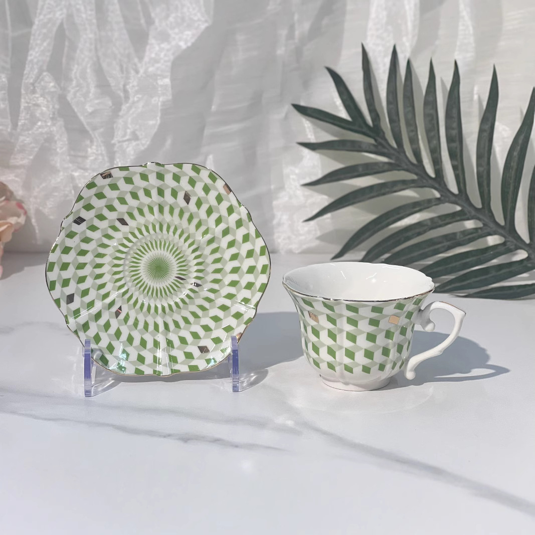 Light Luxury Blue and Green Co - Coffee Tea Green recension och pris