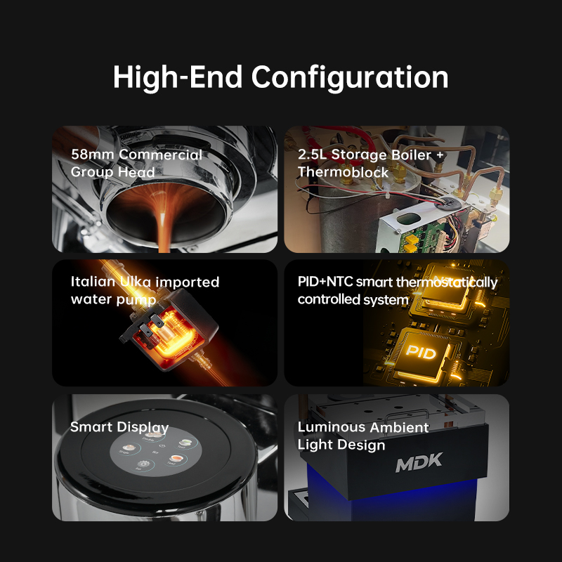 MDK Commercial All-in-One Espr - Coffee Tea Espresso Machines recension och pris
