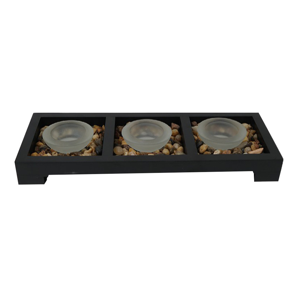 1 Set Glass Tea Light Holders  - Coffee Tea Holders recension och pris