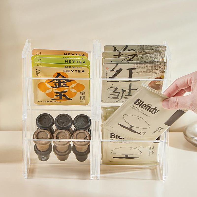 Vertical Tea Box Holder Stacka - Coffee Tea Bags recension och pris