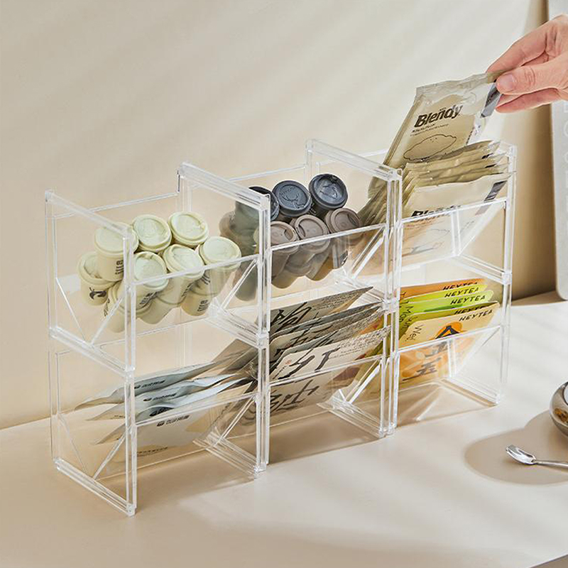 Vertical Tea Box Holder Stacka - Coffee Tea Bags recension och pris