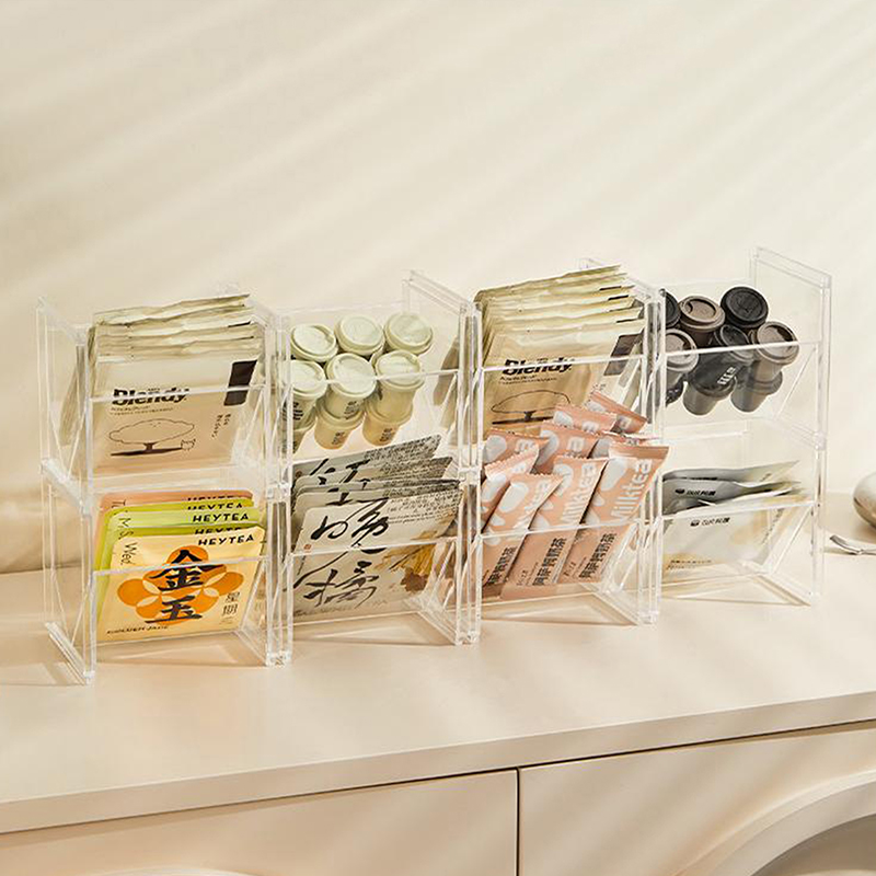 Vertical Tea Box Holder Stacka - Coffee Tea Bags recension och pris