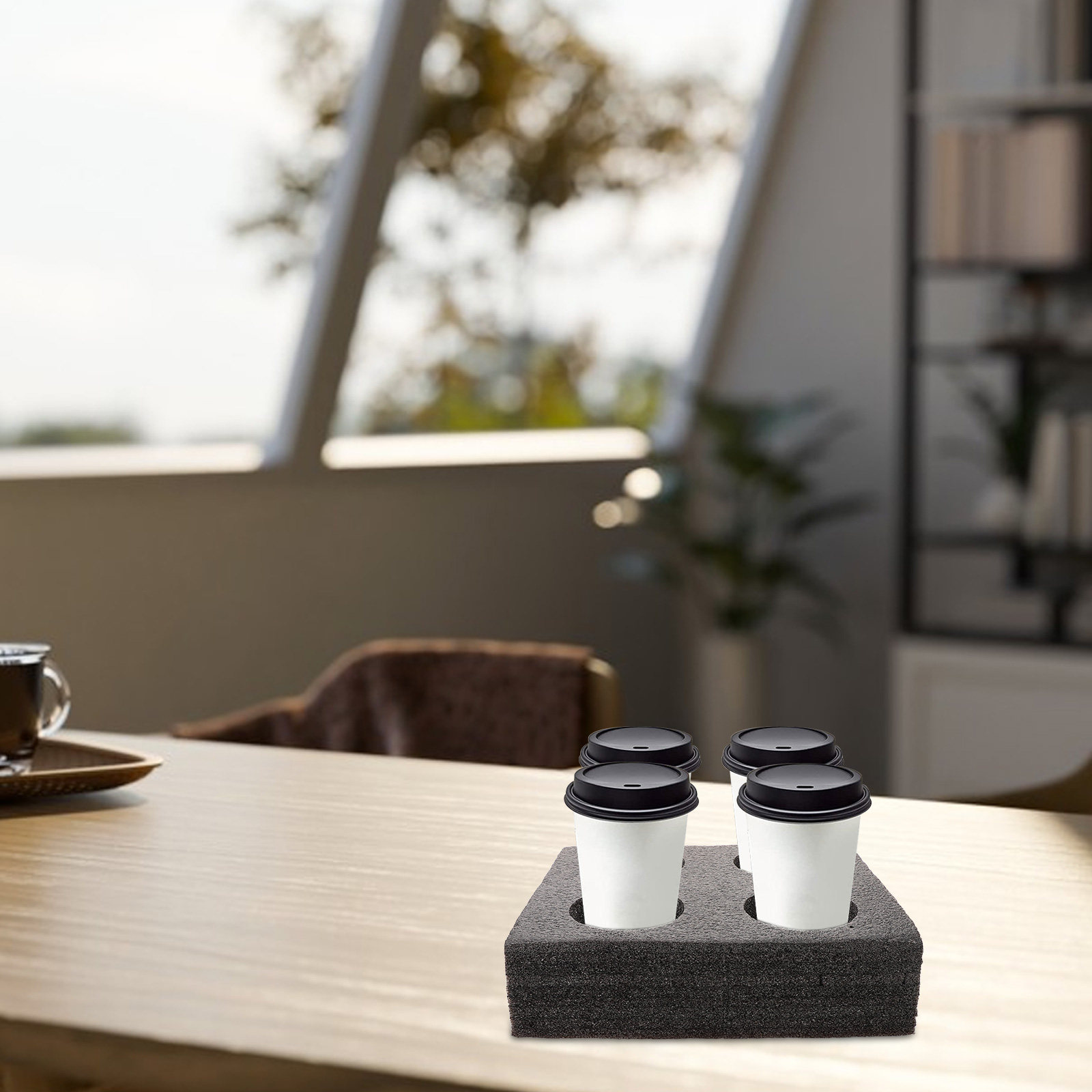 Multi-Hole Cup Carrier Tray fo - Coffee Tea Holders recension och pris