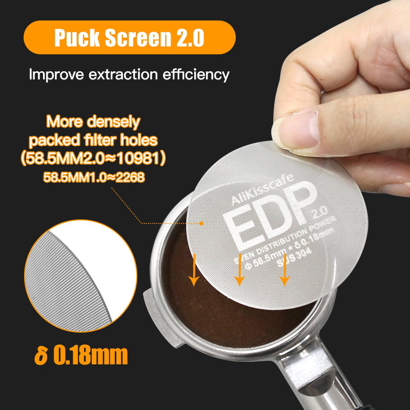 Alikisscafe Coffee Puck Screen - Coffee And Tea Filter recension och pris