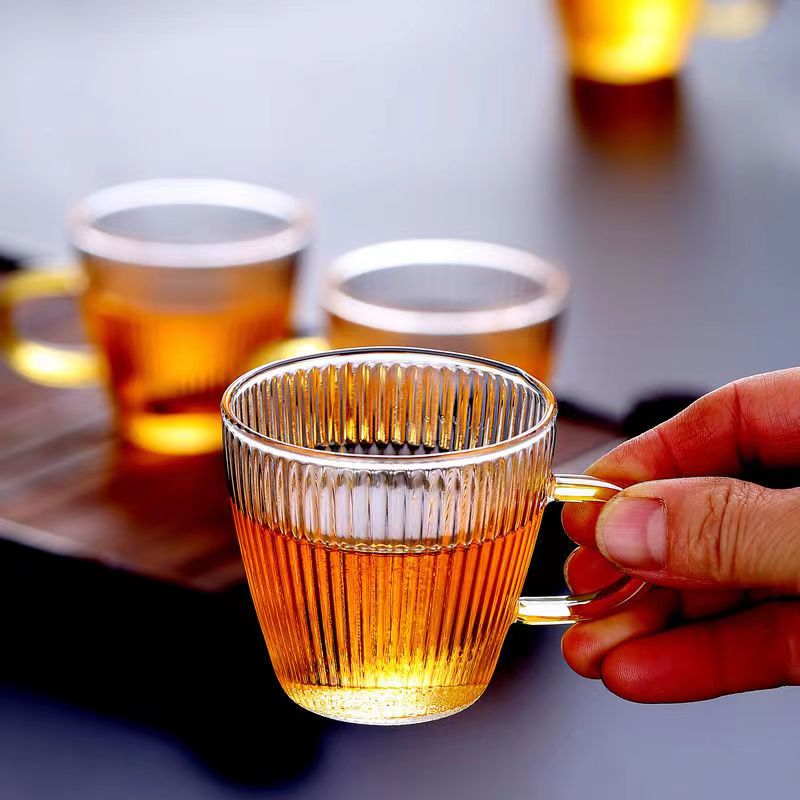 Glass Tea Cups small Cups Home - Coffee Tea Mix recension och pris