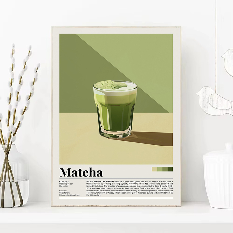 Vintage Coffee Beverage Poster - Coffee Tea Picture recension och pris