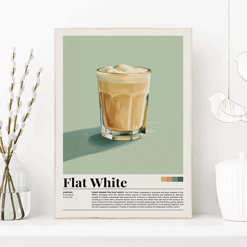 Vintage Coffee Beverage Poster - Coffee Tea Picture recension och pris