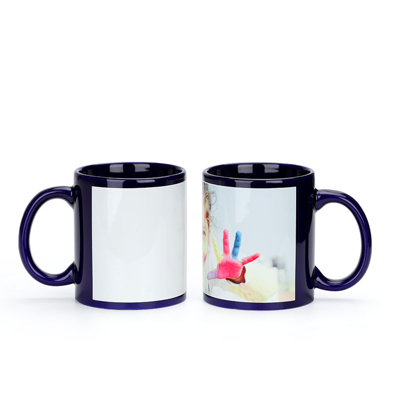 Black Cup DIY LOGO Ceramic 350 - Coffee Tea Picture recension och pris