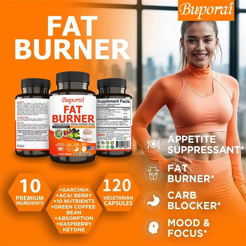 Fat Burner Capsules - Healthy  - Coffee Tea Mix recension och pris
