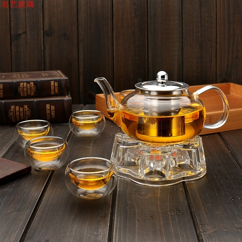 600/800ml Heat Resistant Glass - Coffee Tea Game recension och pris