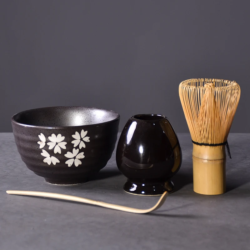 Tangpin 4pcs/Set Traditional M - Matcha Whisk Set recension och pris