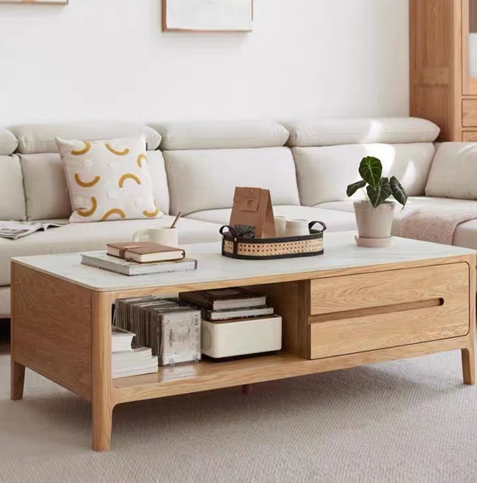 Solid wood rock slab coffee t  - T And Tea Coffee recension och pris