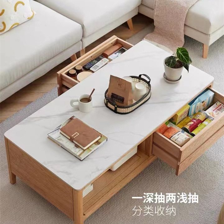 Solid wood rock slab coffee t  - T And Tea Coffee recension och pris