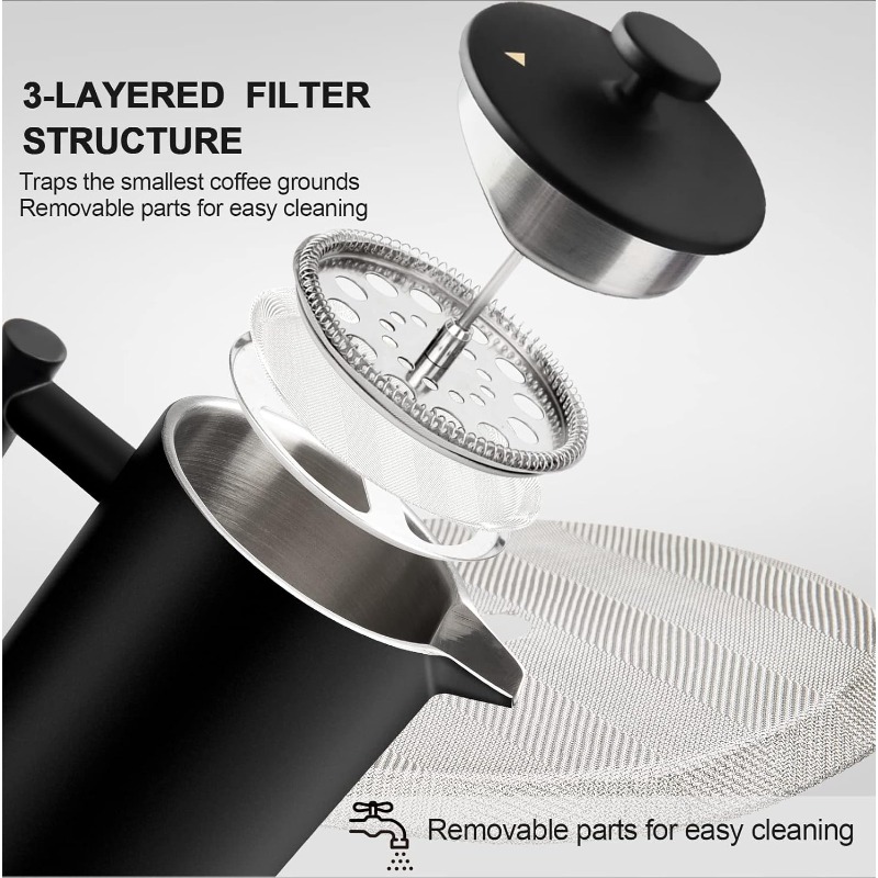 French Press Coffee Maker 34 O - French Press Coffee & Tea recension och pris