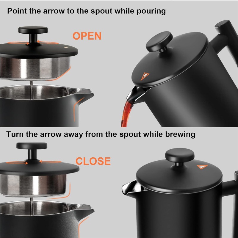 French Press Coffee Maker 34 O - French Press Coffee & Tea recension och pris