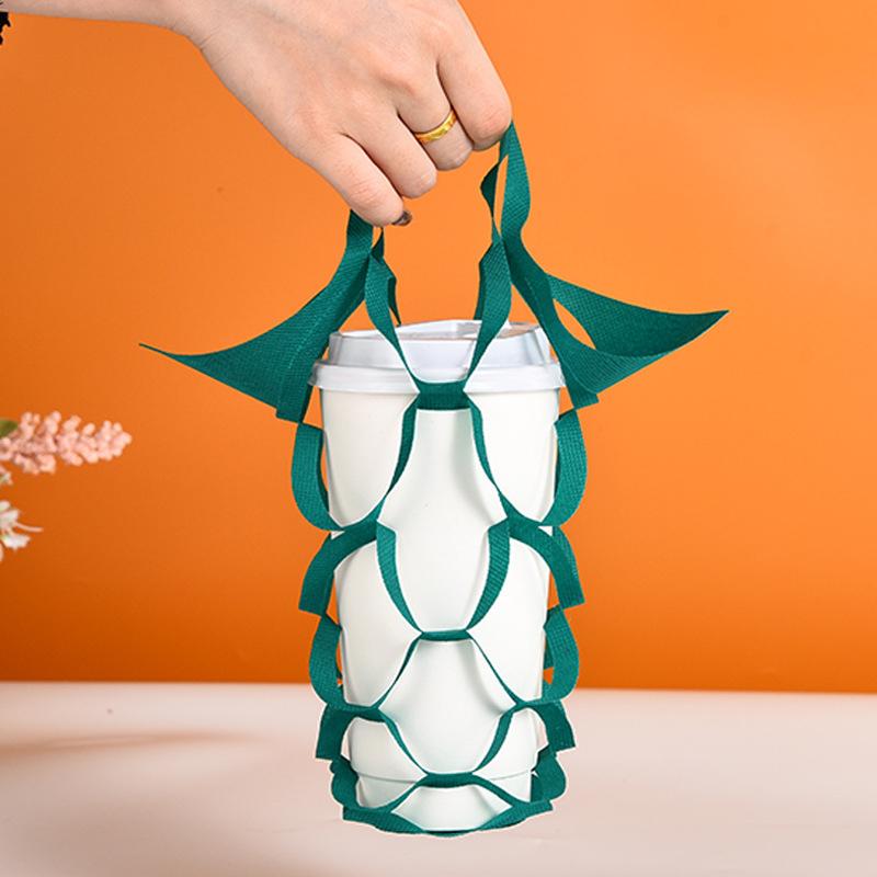100pcs Hollow Out Non-woven To - Coffee Tea Green recension och pris