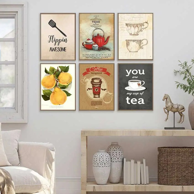 Vintage Hot Coffee Tea Time Fo - Coffee Tea Picture recension och pris