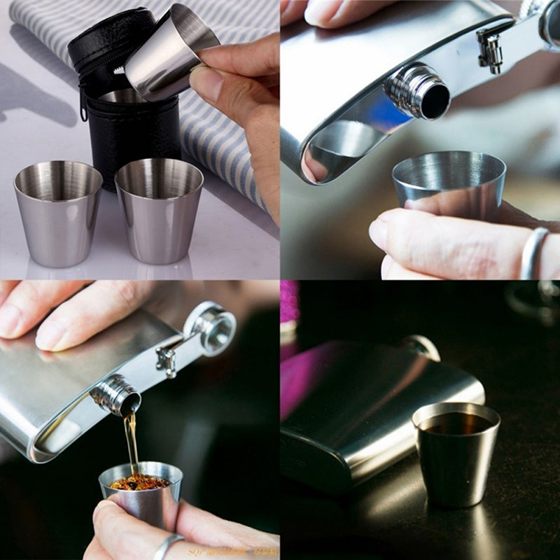 4/6Pcs Stainless Steel Cups Mi - Coffee Tea Game recension och pris