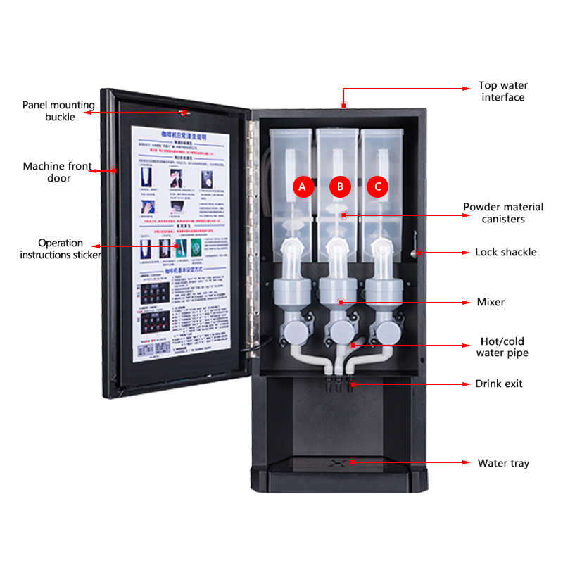 30SCW-8 Hot Ice Instant Coffee - Coffee Tea Machine recension och pris
