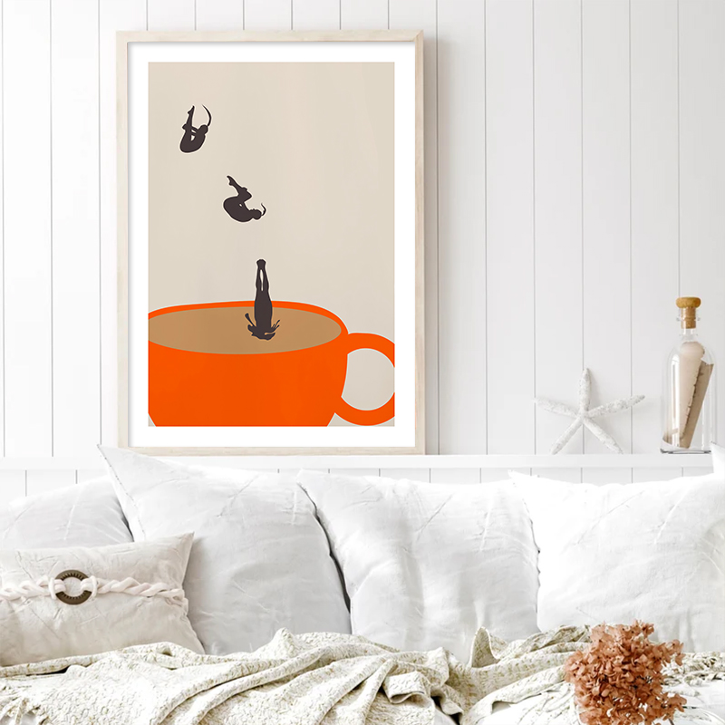 Funny Girl Coffee Tea Cup Medi - Coffee Tea Picture recension och pris