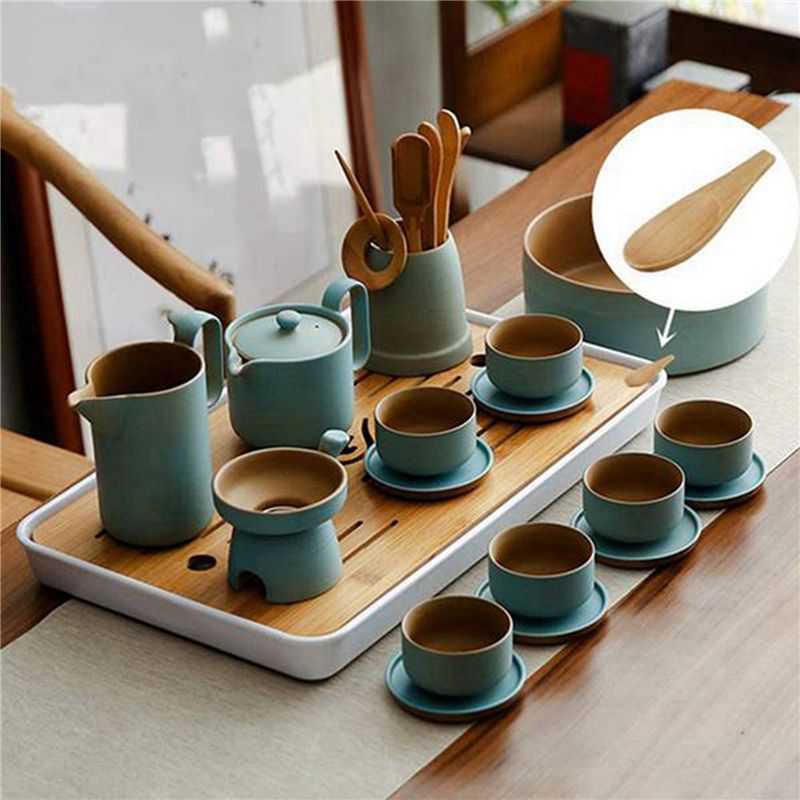 CYCLI-20 Pieces Mini Wooden Sp - Coffee Tea Etc recension och pris