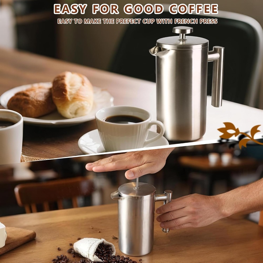French Press Coffee Maker, 304 - French Press Coffee & Tea recension och pris