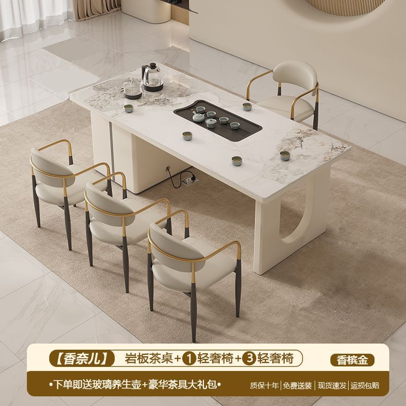 Rock slab tea table, tea table - Coffee Tea And Company recension och pris