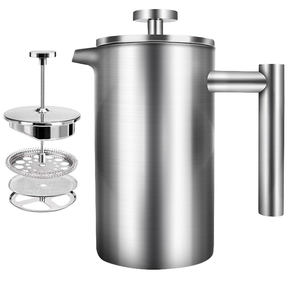 Large Capacity French Press Co - Coffee Tea Espresso Machines recension och pris
