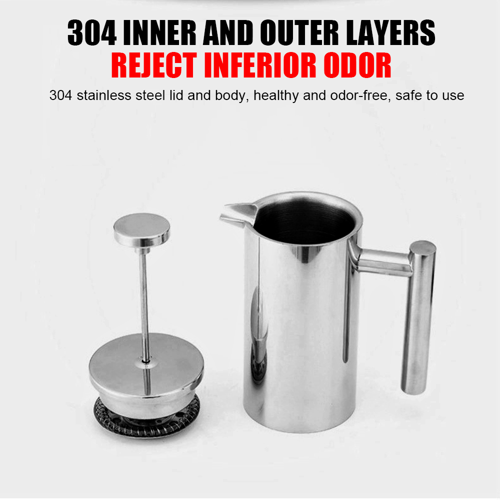 Large Capacity French Press Co - Coffee Tea Espresso Machines recension och pris