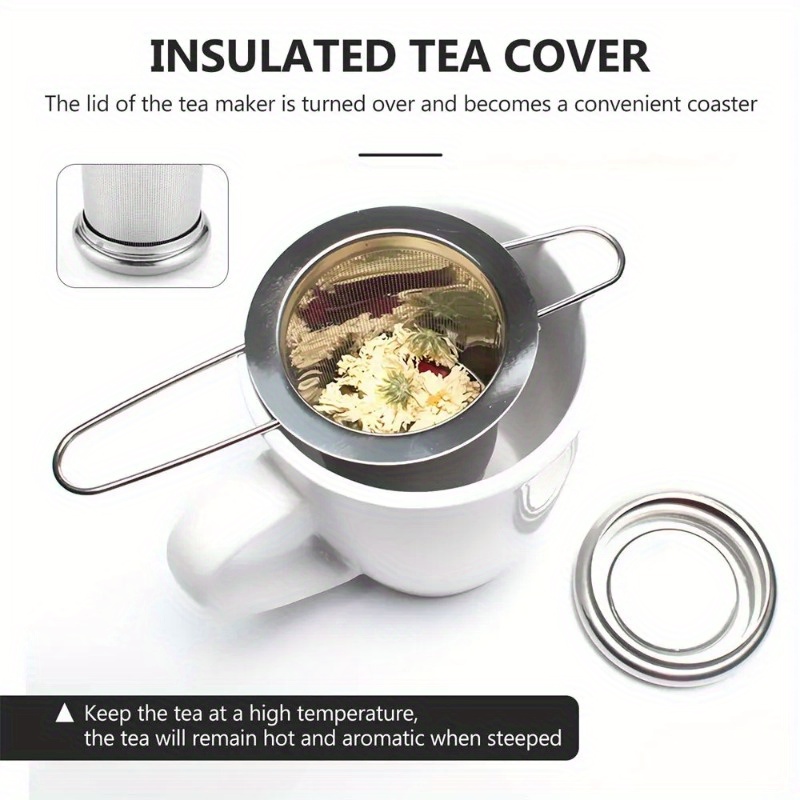 Stainless Steel Mesh Tea Infus - Coffee Tea Leaf recension och pris