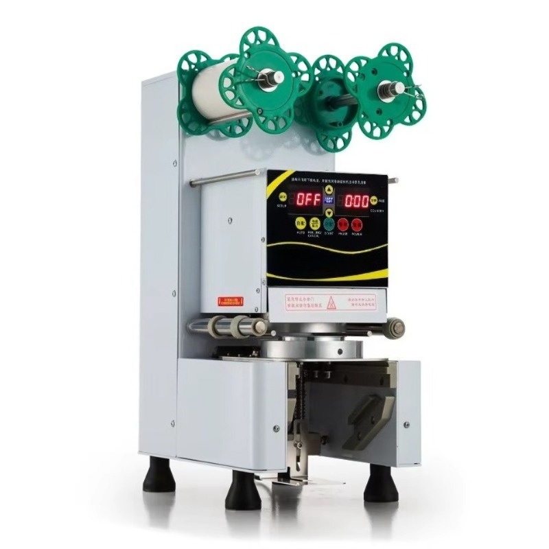 Automatic Plastic Cup Sealing  - Coffee Tea Machine recension och pris
