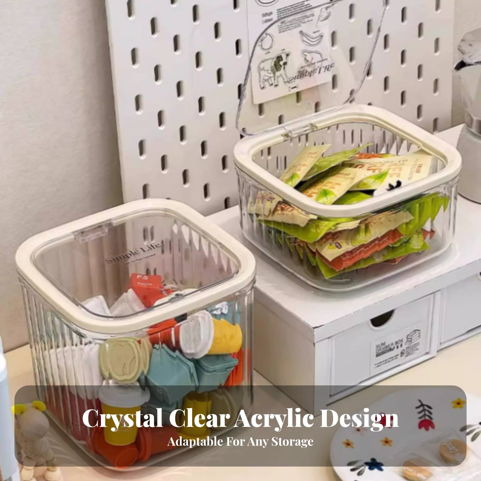 Plastic Tea Bag Storage Box La - Coffee Tea Bags recension och pris