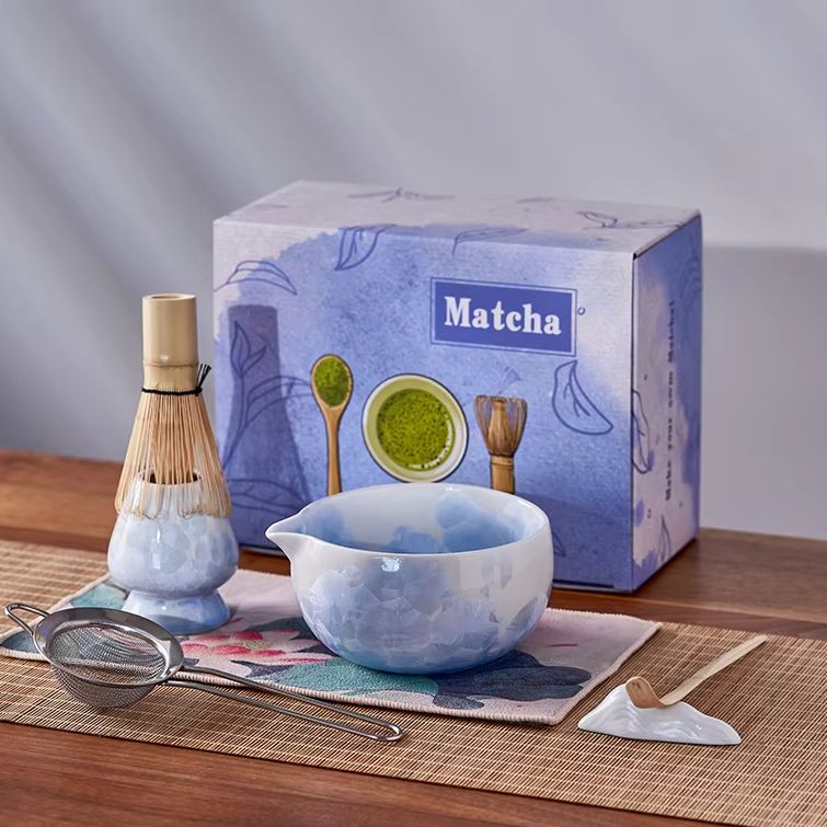 7PCS New Japanese Style Matcha - Matcha Whisk Set recension och pris