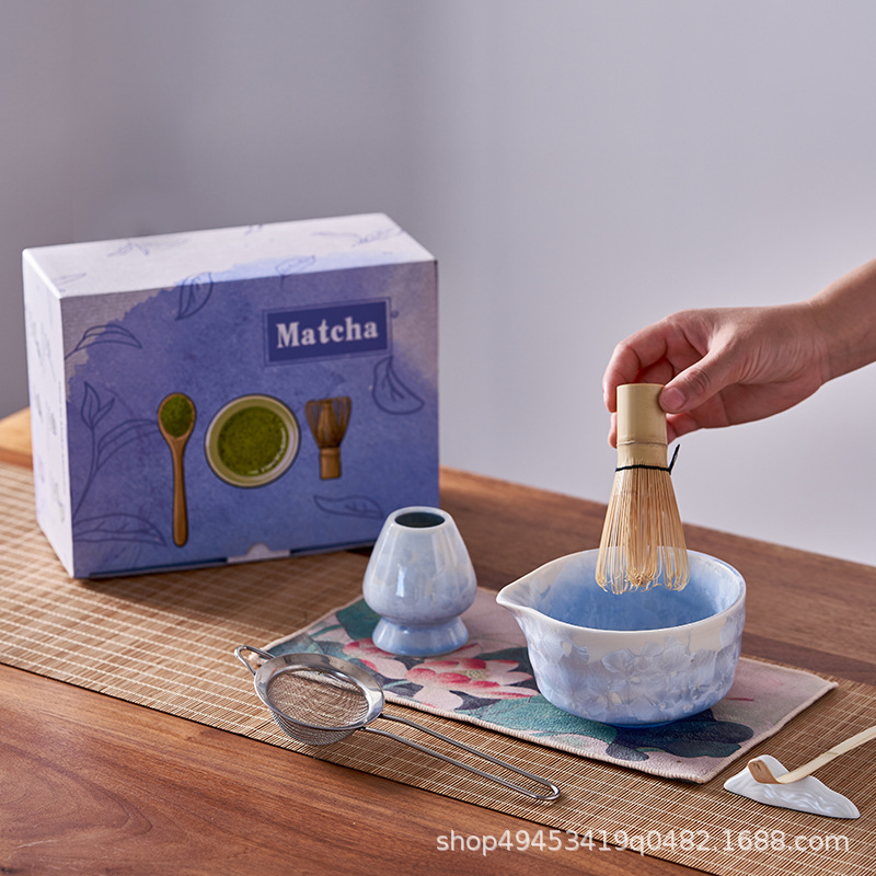 7PCS New Japanese Style Matcha - Matcha Whisk Set recension och pris