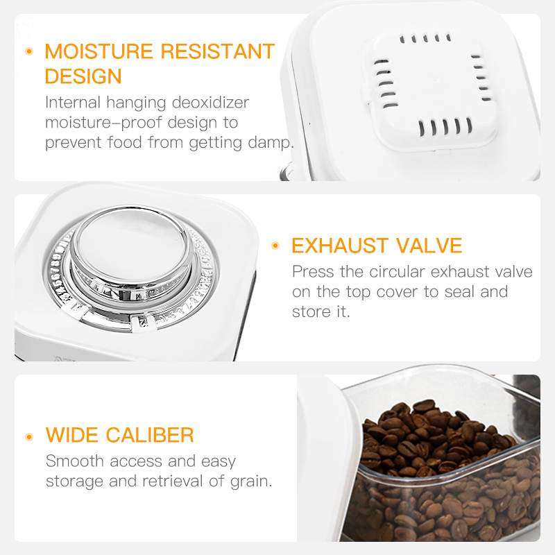 AliKisscafe Coffee Bean Storag - Coffee Tea Espresso Machines recension och pris