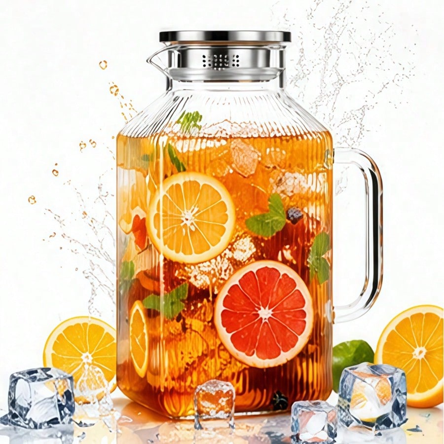 A 3.79L/1Galan Glass Kettle Wi - Coffee Tea Etc recension och pris