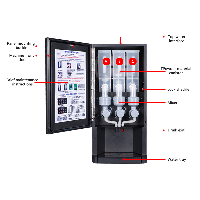 E-30S Hot sale Three kinds of  - Coffee Tea Machine recension och pris