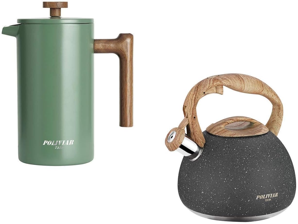 POLIVIAR 34 oz French Press Co - French Press Coffee & Tea recension och pris