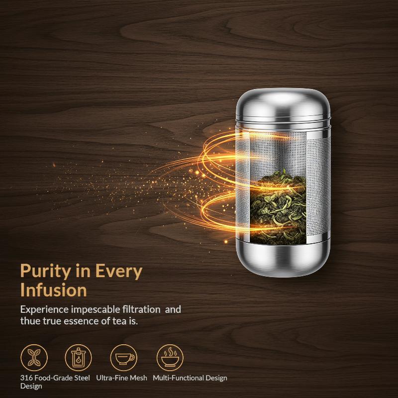 Stainless Steel Tea Infuser St - Coffee Tea Leaf recension och pris