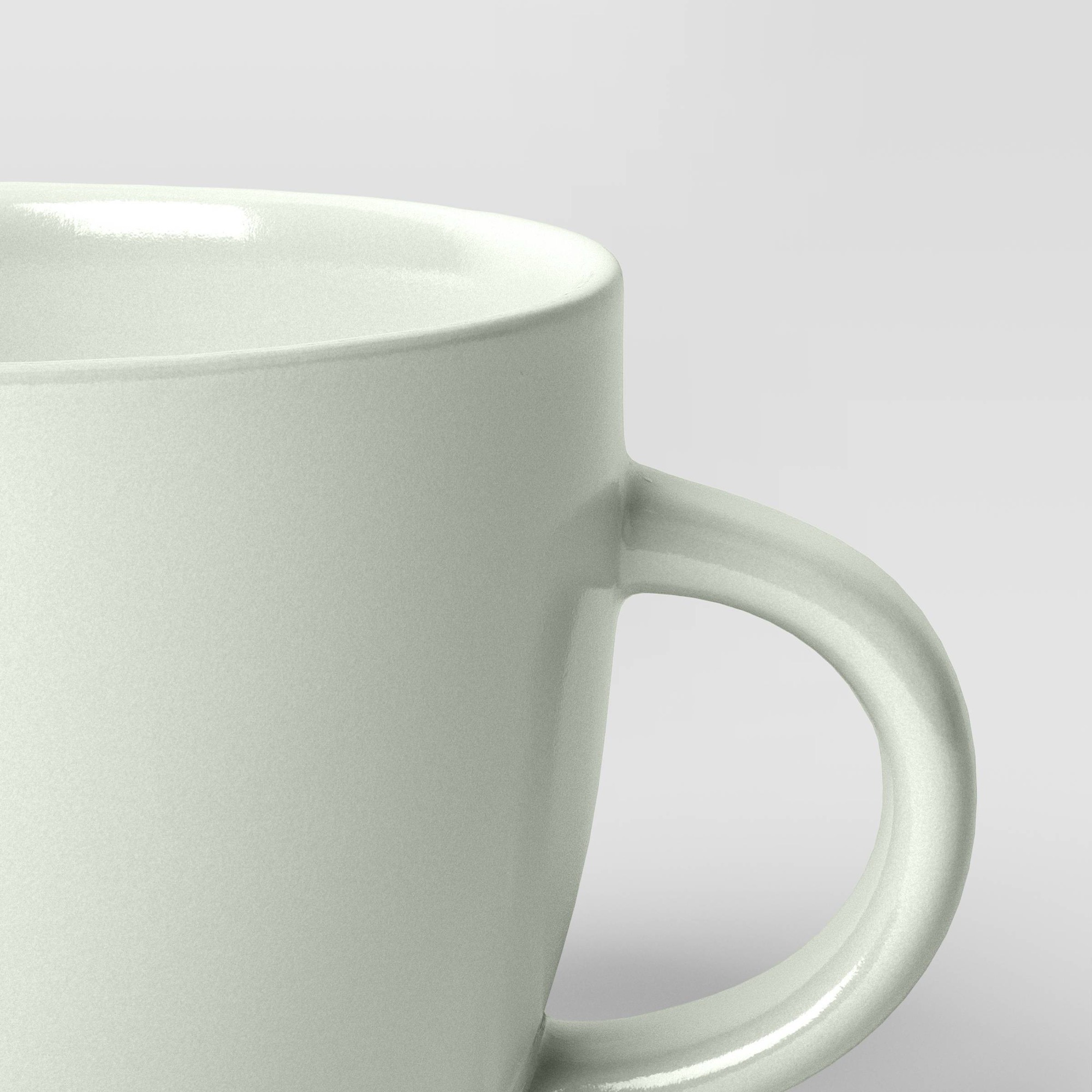 16oz Light Green Stoneware Ave - Coffee Tea Green recension och pris